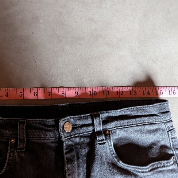 TOTEME Twisted Seam Washed Black Jeans 30 / 32 (best for US size 6 or 8) - Picture 5 of 16